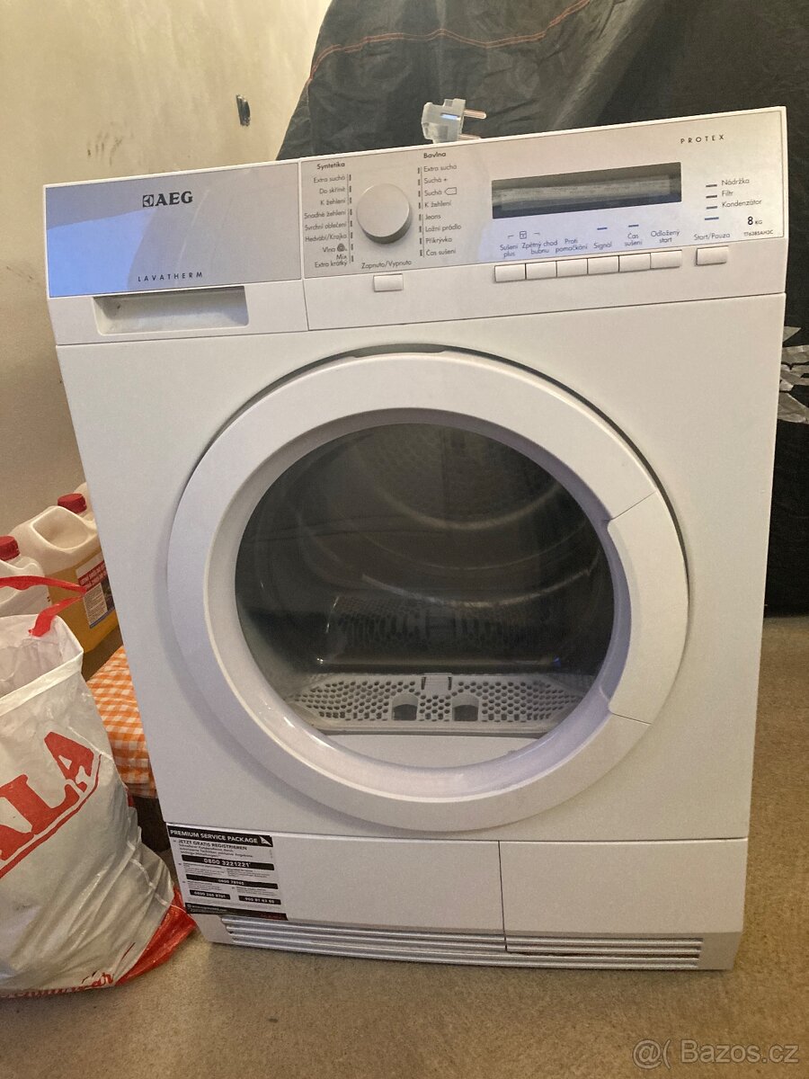 Sušička prádla AEG Lavatherm T 76385 AH3C.