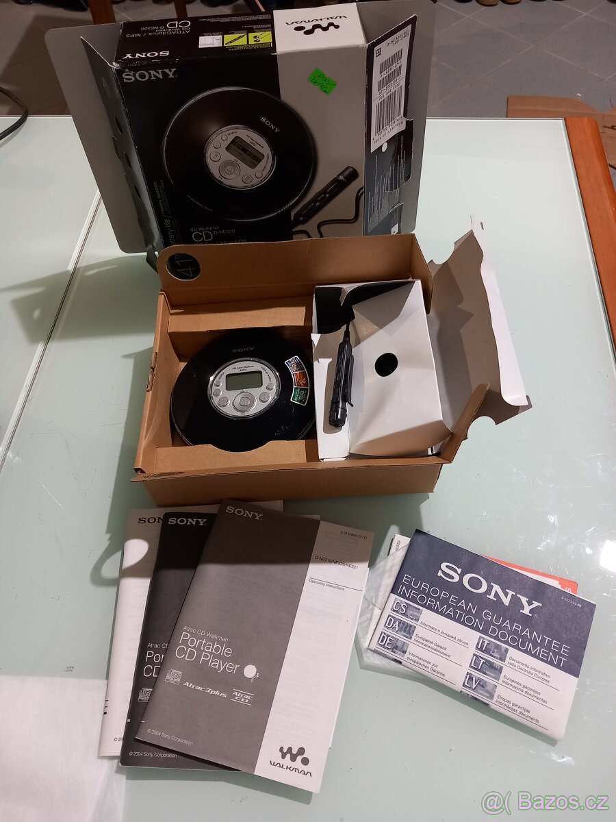 Prenosný CD prehrávač Sony