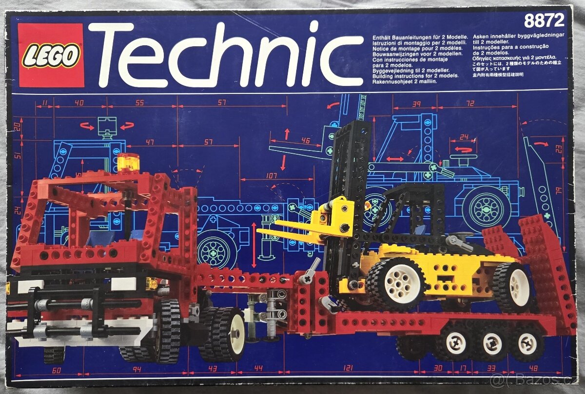 Lego Technic 8872, 90 roky, Na predaj