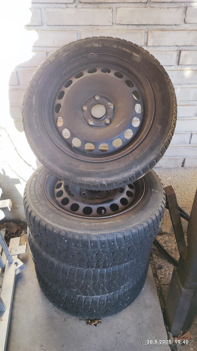 Plechové disky na Škoda Yeti 16"