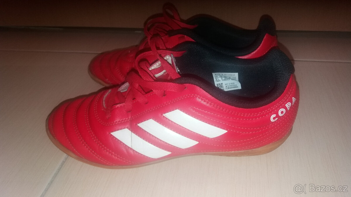Kopačky Adidas Copa na sálový fotbal/futsal č.35,5