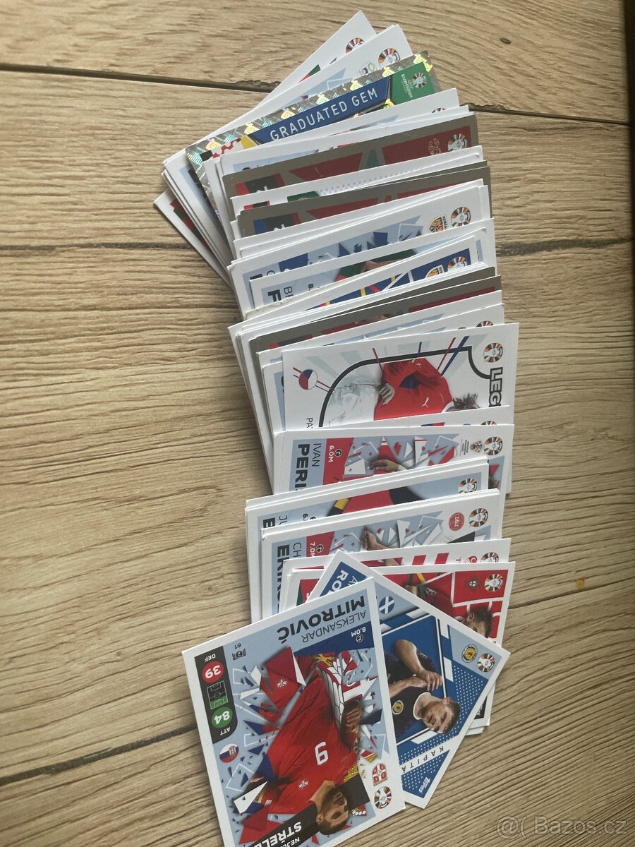 Fotbalové karty z Lidlu