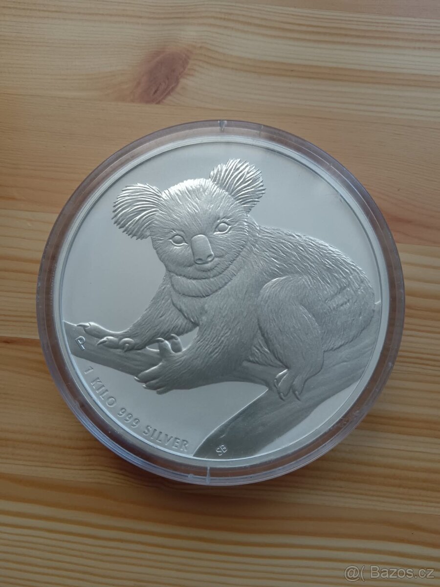 Stříbrná mince 1kg čistého stříbra Austrálie 30 Dollar 2009