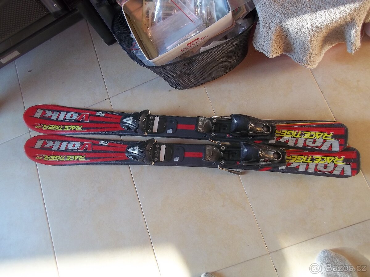 Dětské carvingové lyže Volkl 100 cm