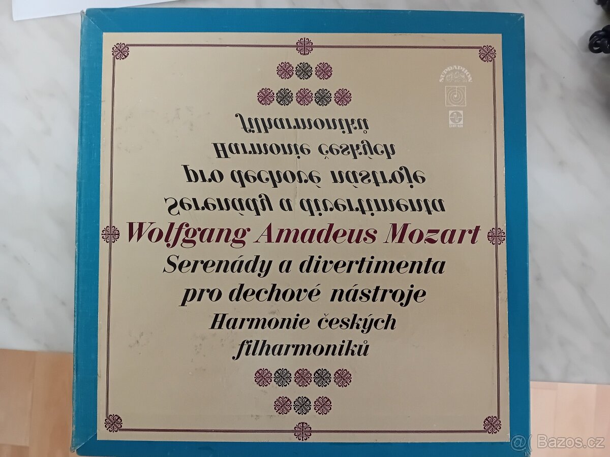 Lp deska Serenády a divertimenta