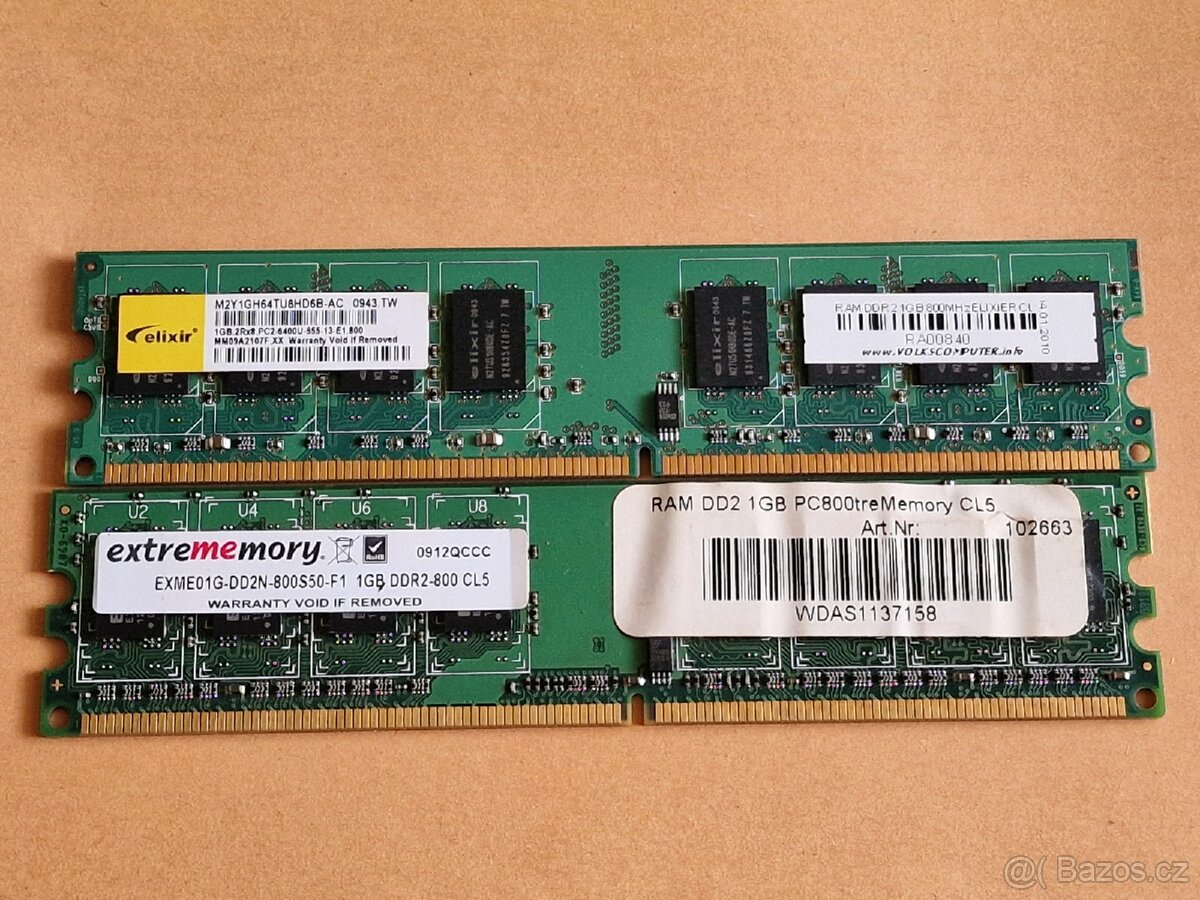 2ks Paměť DDR2 SDRAM