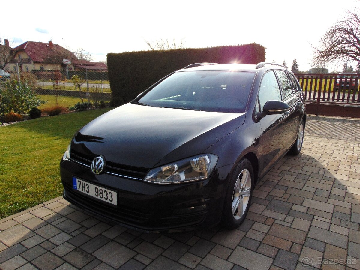 VOLKSWAGEN GOLF VII 1.6 TDI,PO VELKÉM SERVISE