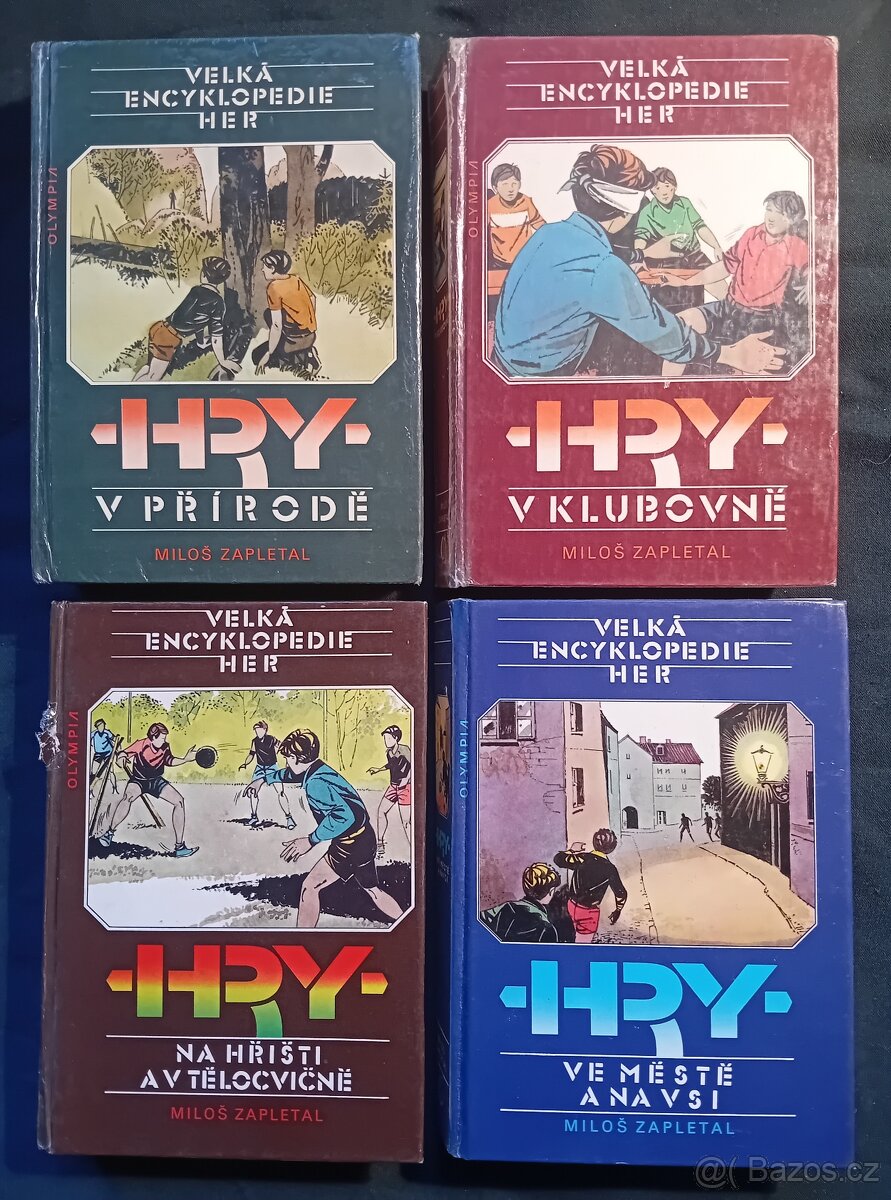 KNIHY O HRÁCH, HRANÍ - VELKA ENCYKLOPEDIE HER