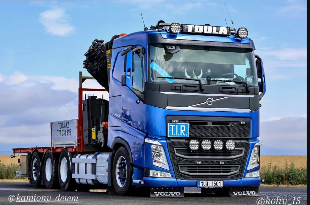 Hledáme řidičák C+E osmikola s rukou