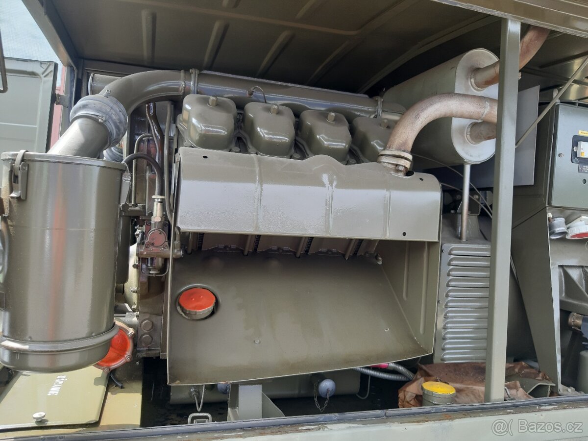 Vojenská elektrocentrala 60 kw