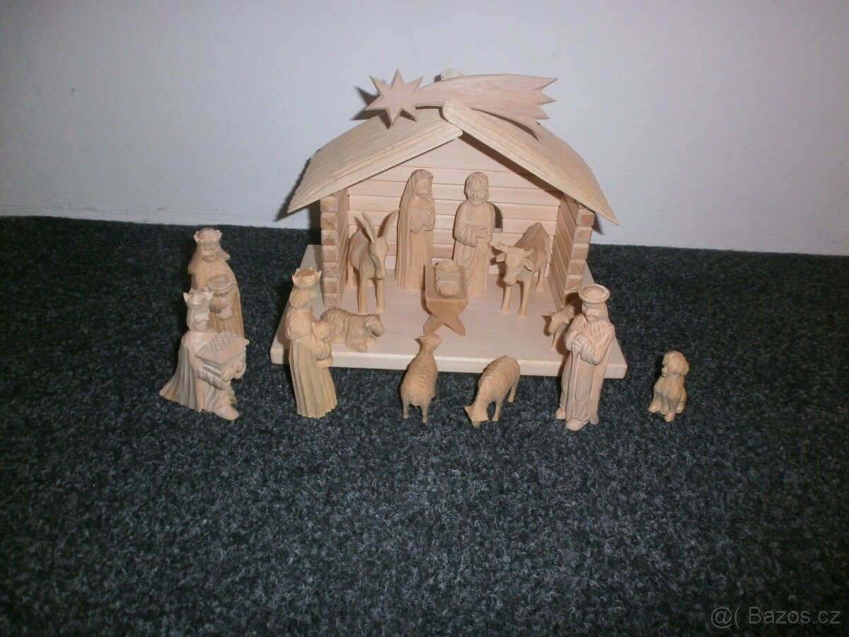Prodám český betlém 14a2