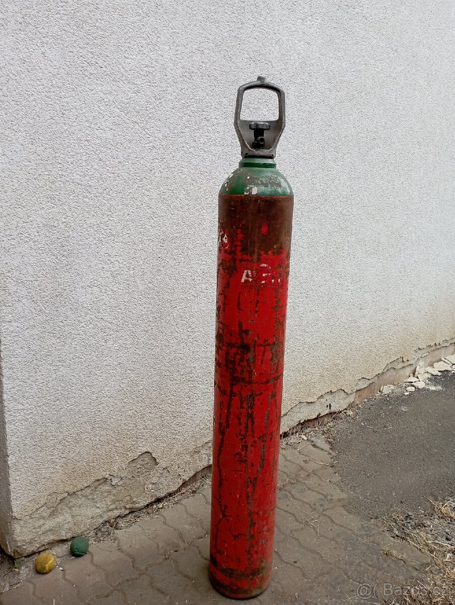 Tlaková láhev 50,7l dusík, vodik