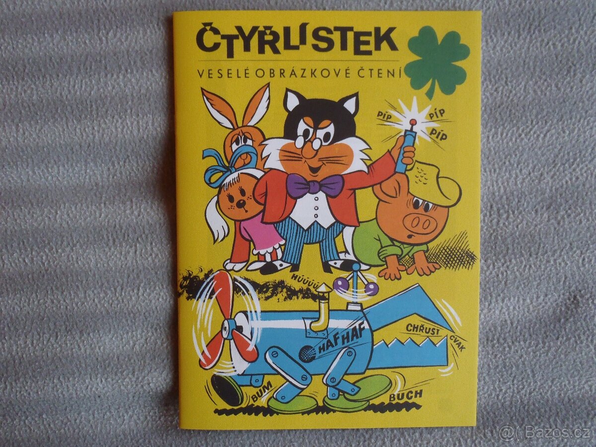 Čtyřlístek č.1 Vynález prof.Myšpulína