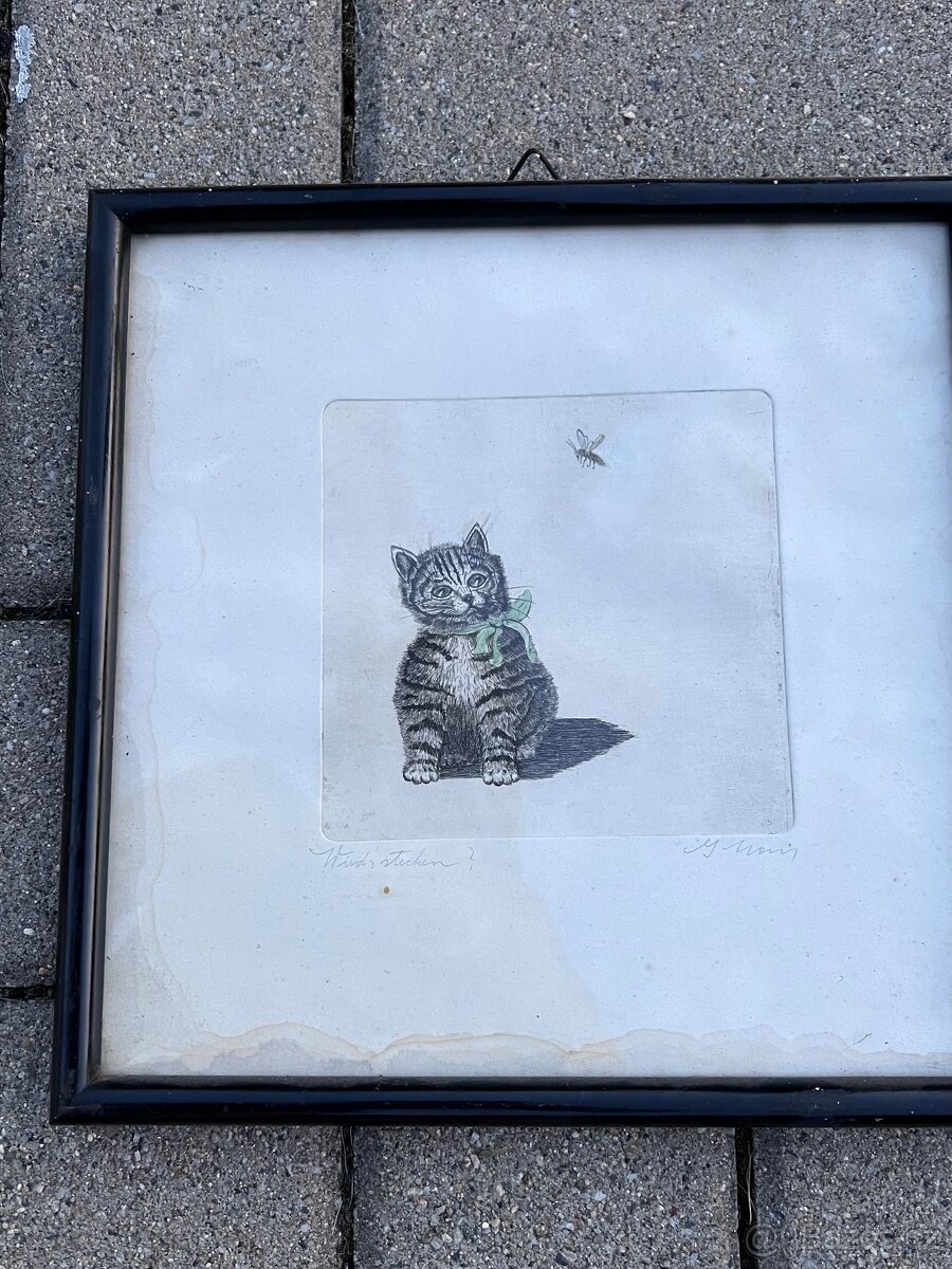 Obrazek kresleny rucne tuzkou