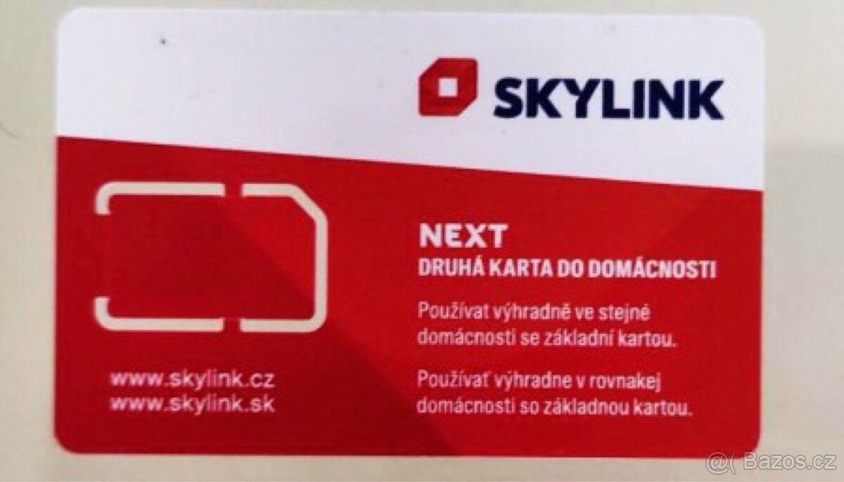 hlavní karta m7 skylink + 2x next