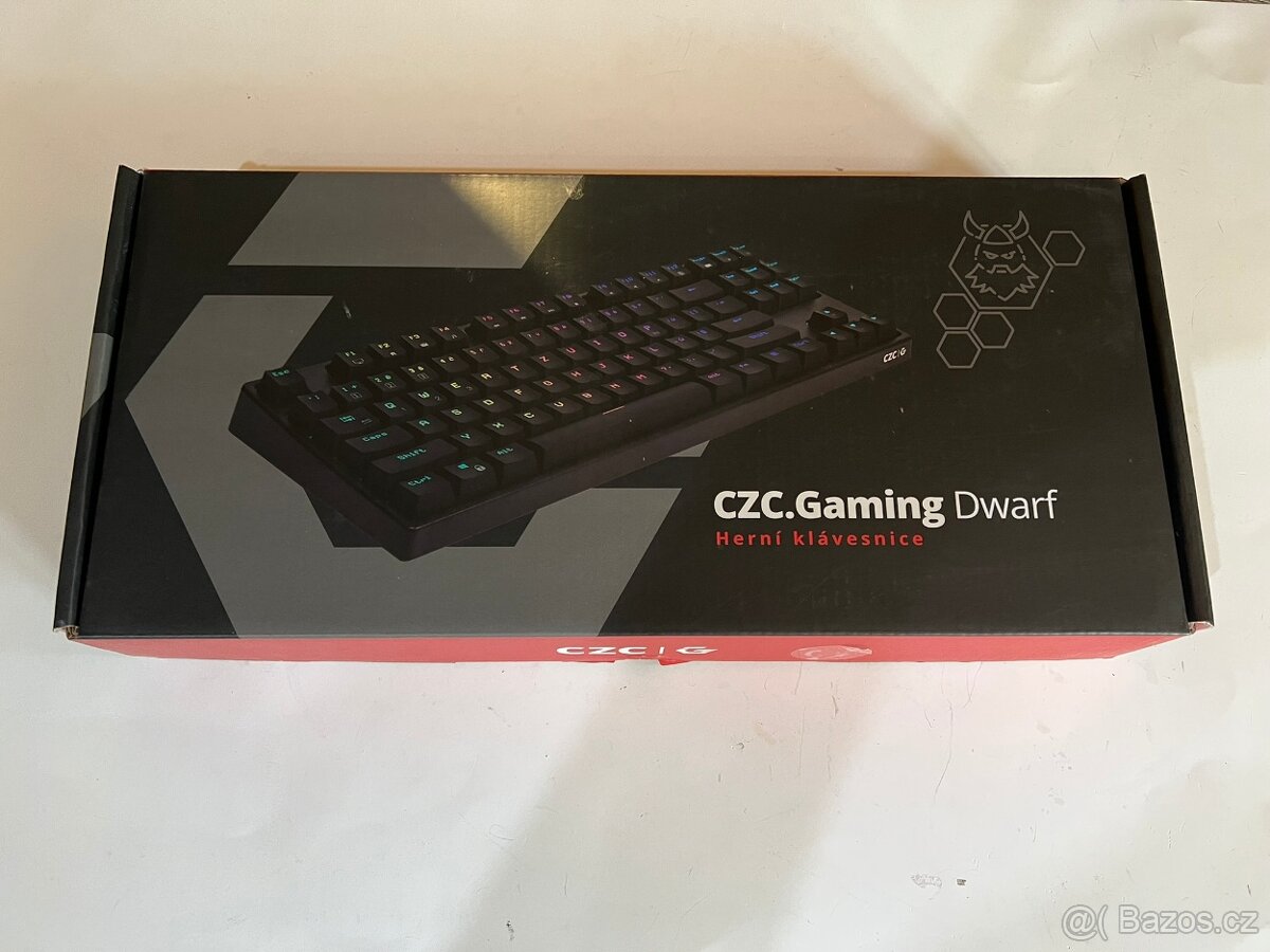 Mechanická herní klávesnice CZC.Gaming Dwarf (Kailh Red, TKL
