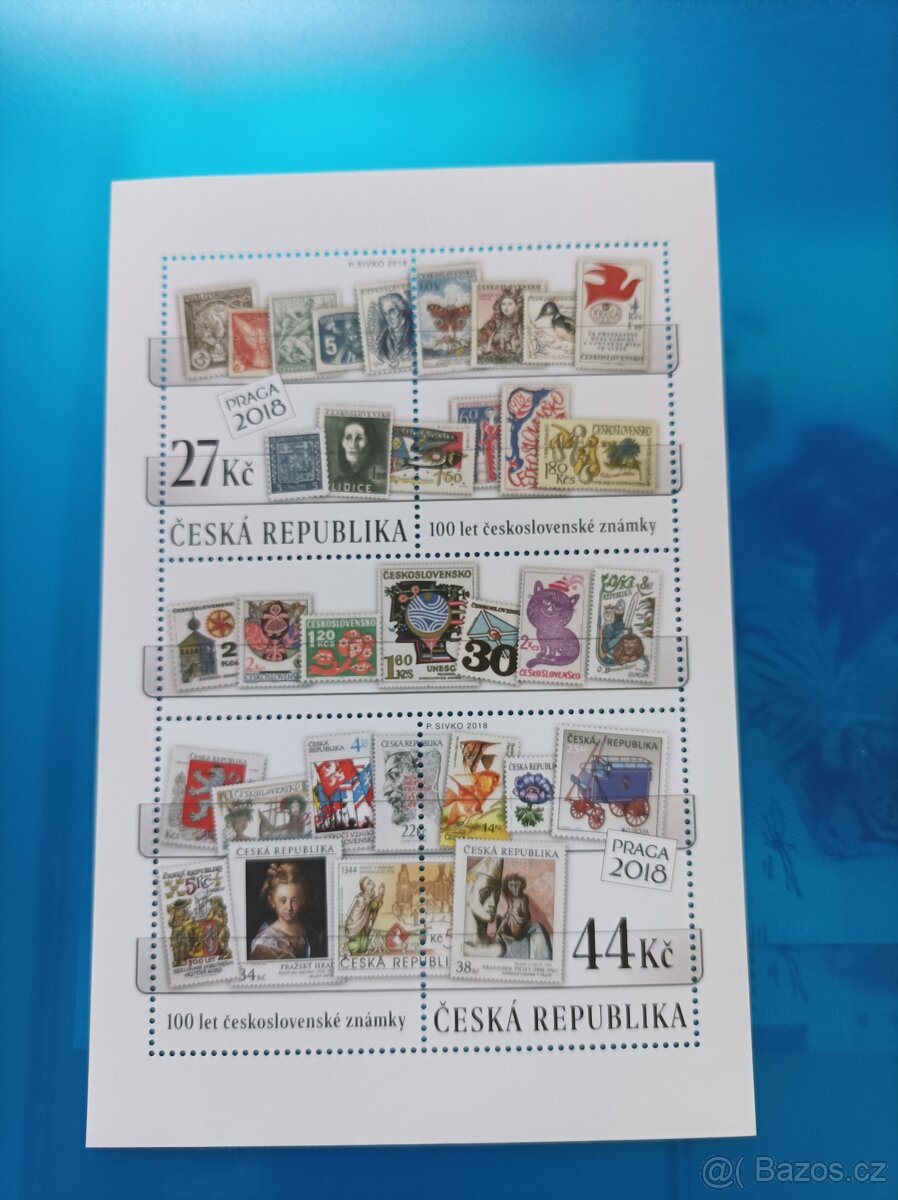30 let Československej známky a Bombajsky dopis