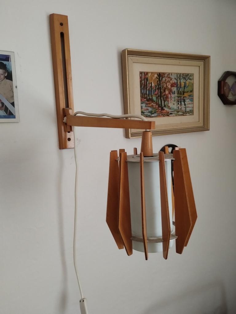 Lampa - nástěnná - 70 léta