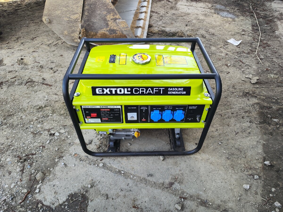 Elektrocentrála Extol 5,5kw