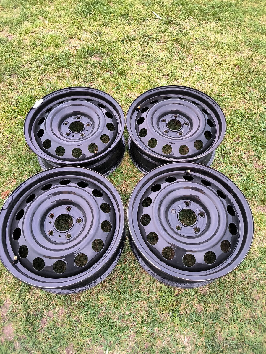 4 plechové disky 16´,5x108 TOYOTA, CITROEN, PEUGEOT