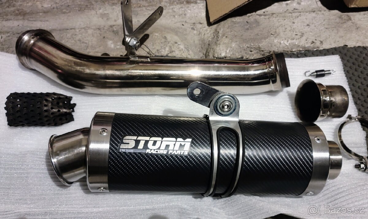 KTM Super Duke 1290 výfuk Storm homologace