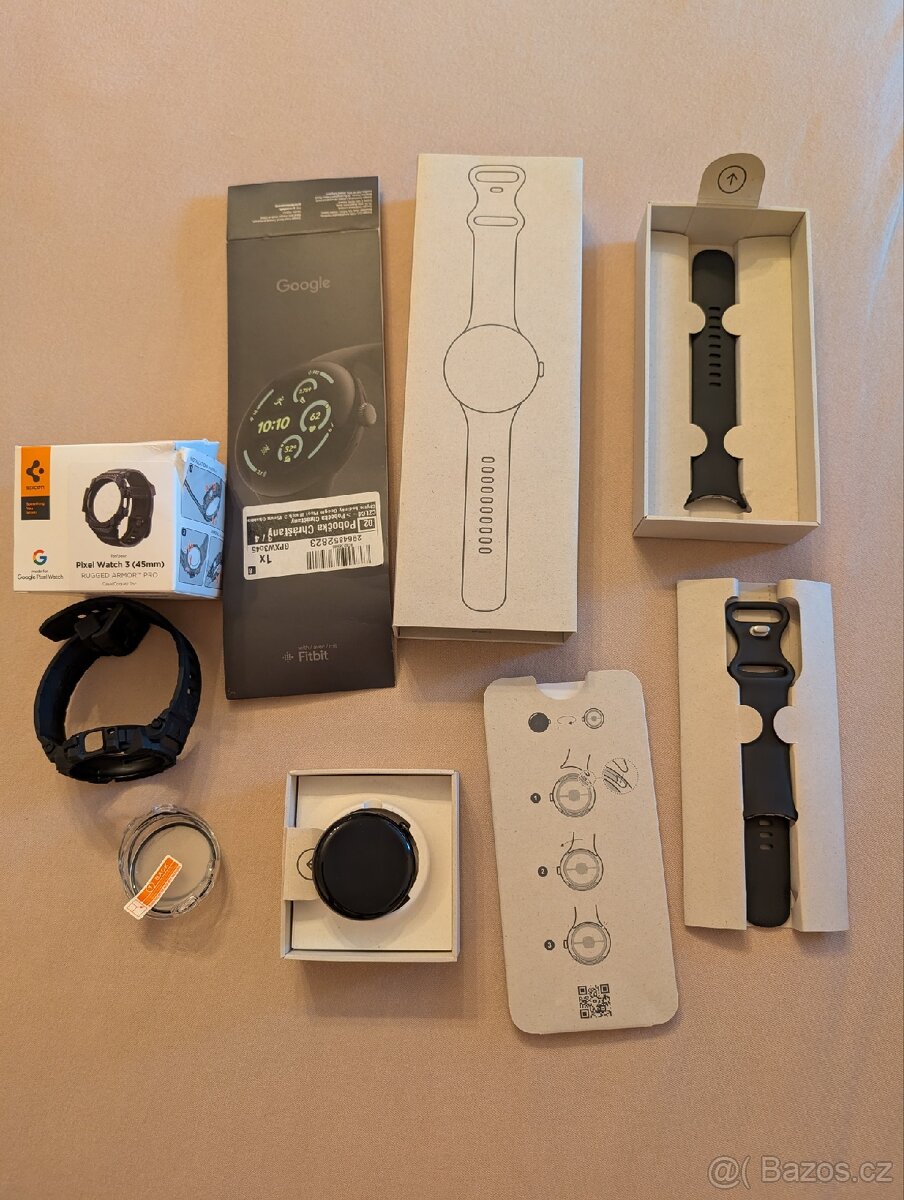 Pixel watch 3 (45 mm) - zánovní v záruce