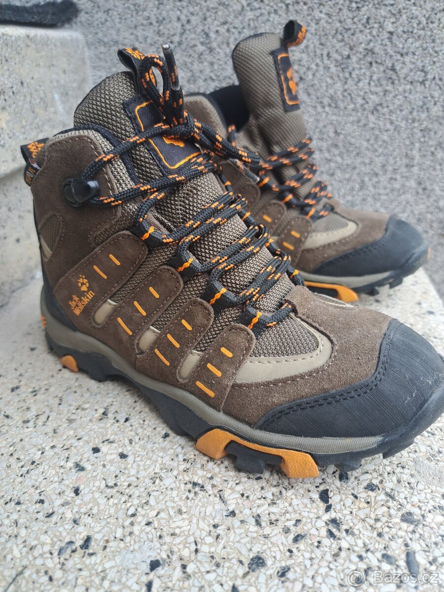 Dětské outdoor trekové boty Jack Wolfskin 31