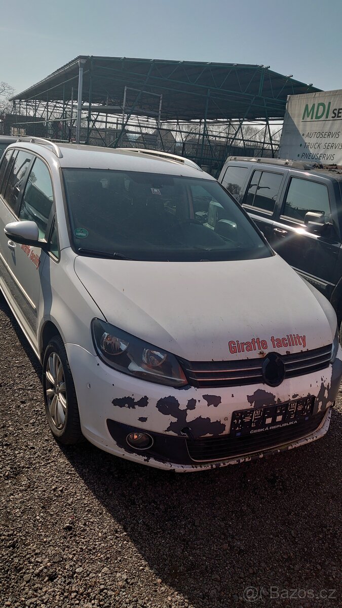 VOLKSWAGEN TOURAN 2,0 TDI 103 KW