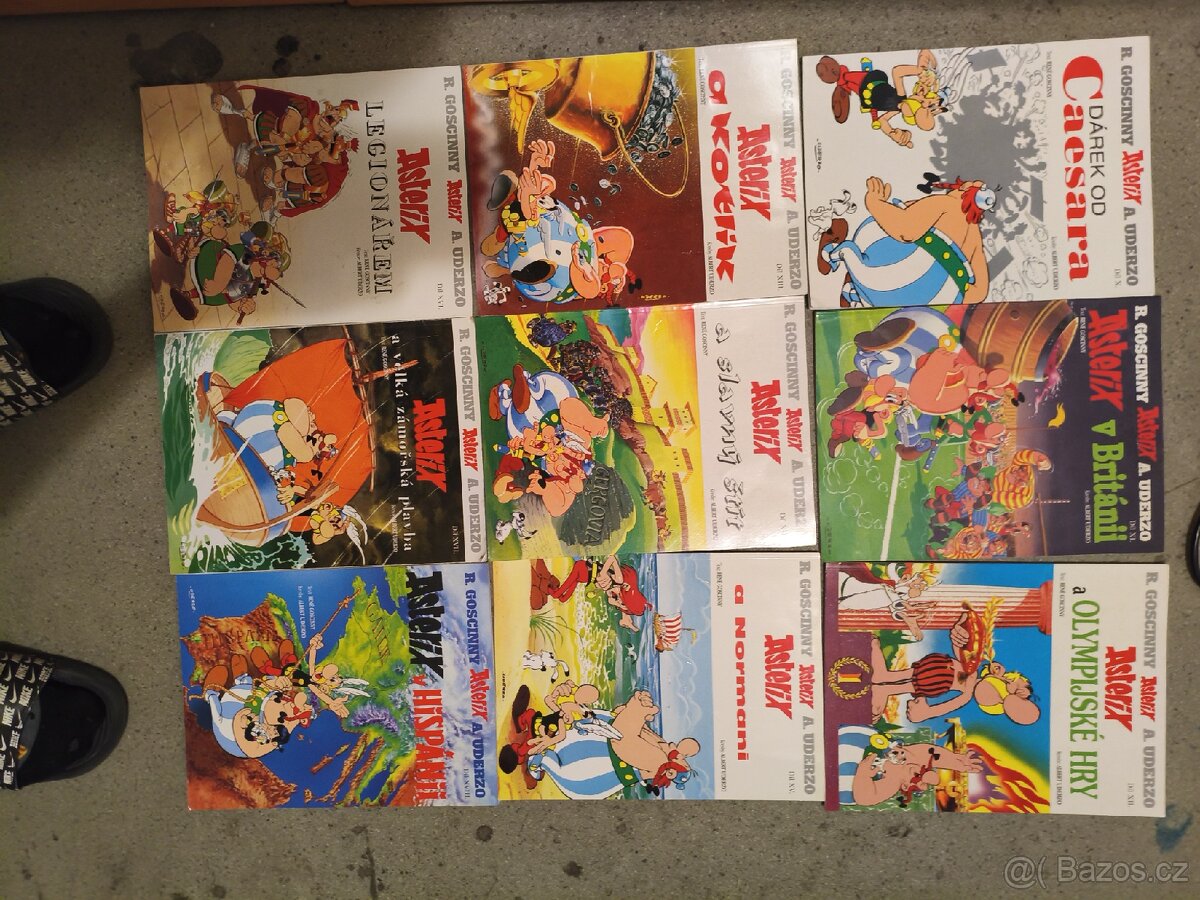Asterix komiksy díly 10-17