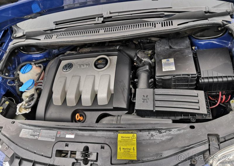 Motor naftový AVQ 1.9TDI 74KW VW Touran 2005