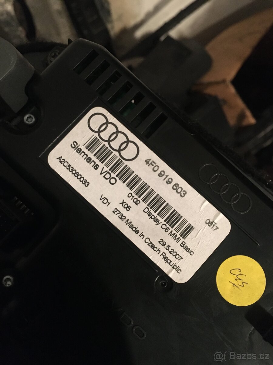 Display C6 MMI Basic 4F0919603