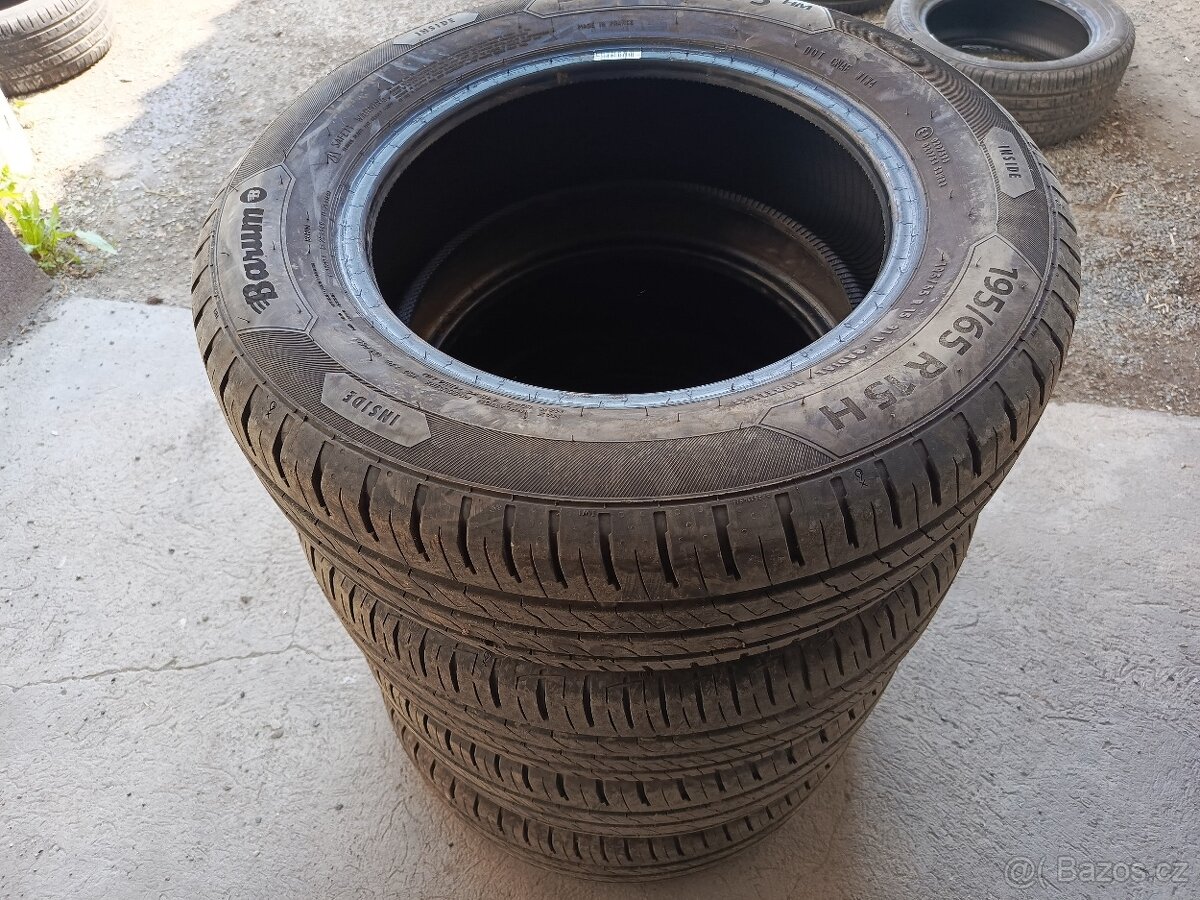 Prodám pneu 195/65R15 Barum r.v.2020