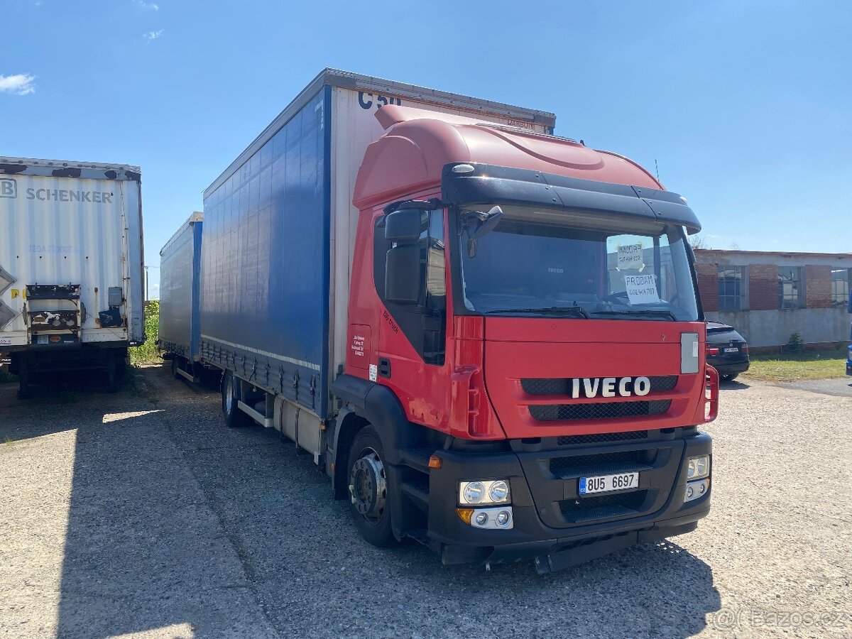 Souprava Iveco Stralis 190S42 + vlek Svan