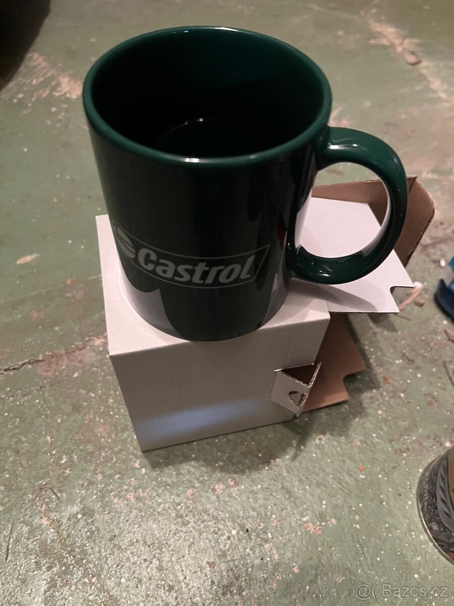 Castrol hrnek keramika
