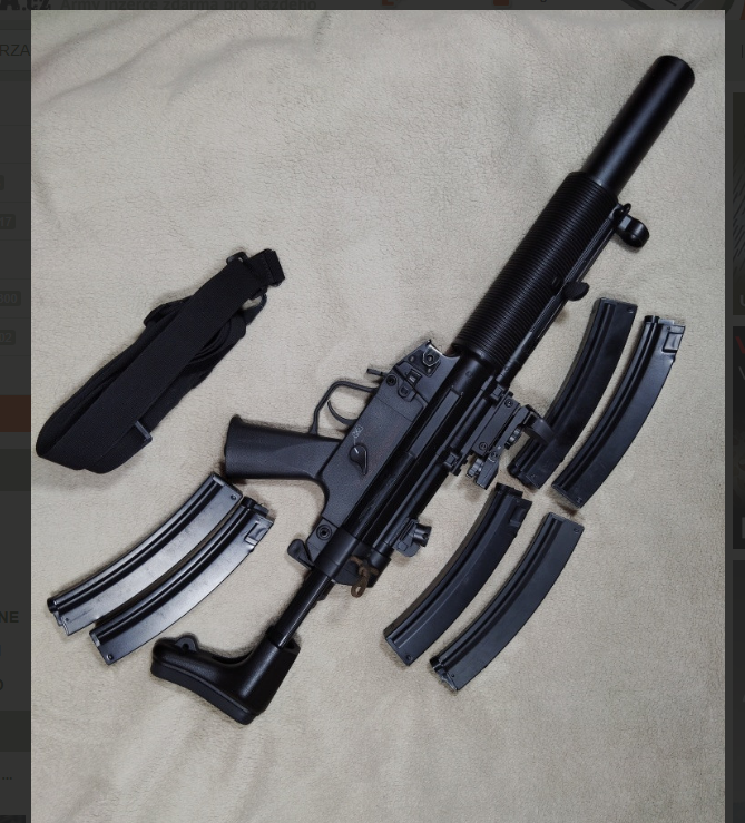 Cyma 0.41 MP5 SD6 Blue Edition UPRGEADE