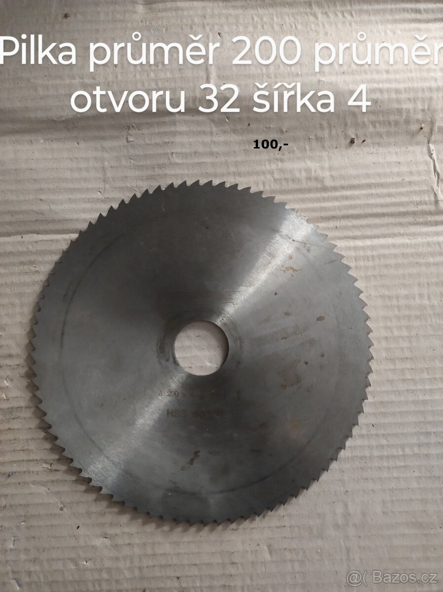 Pilka průměr 200 průměr otvoru 32 šířka 4