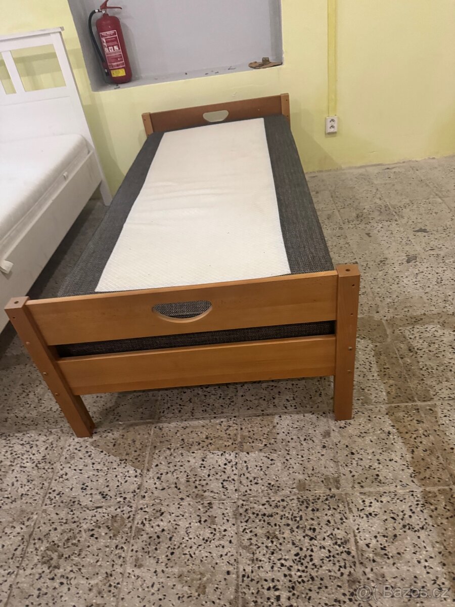 1x postel-jednolůžko 90x200 paidi Komplet