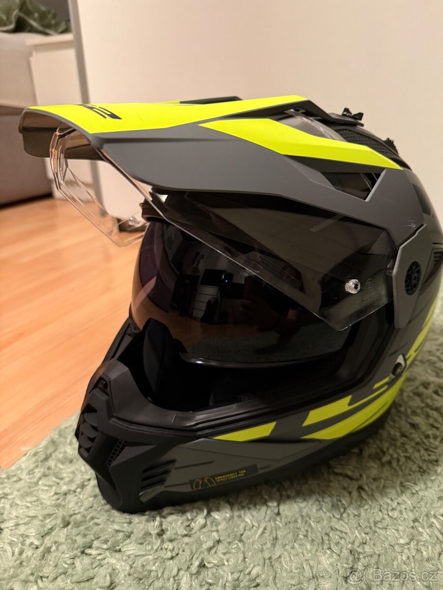 Helma na motorku