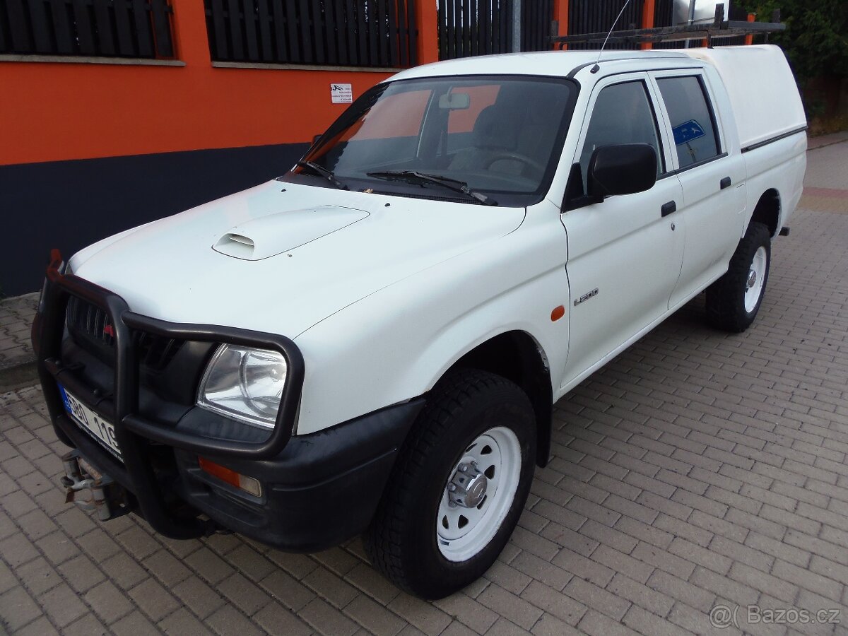 Mitsubishi L200 2.5 TD 4x4 redukce tažné 2.7T