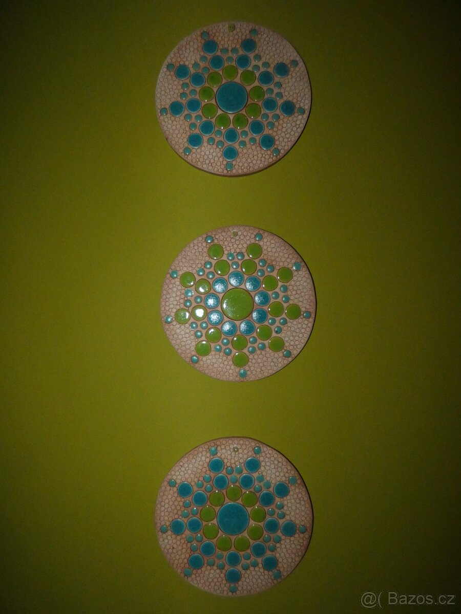 Keramická mandala 3s