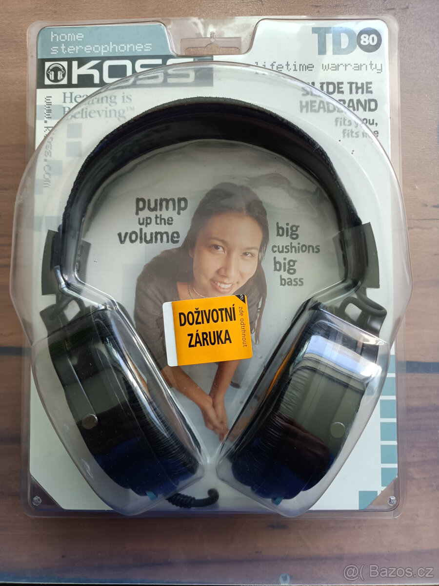 Prodám sluchátka KOSS TD80