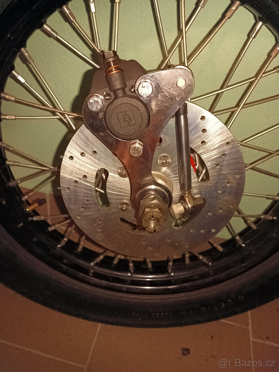 Harley Davidson WLA, WLC, WL, kotouč a pumpa.