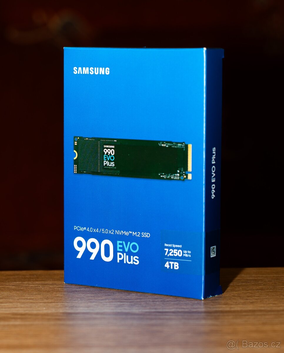 Samsung SSD  4TB 990 EVO plus, Záruka 10/2027