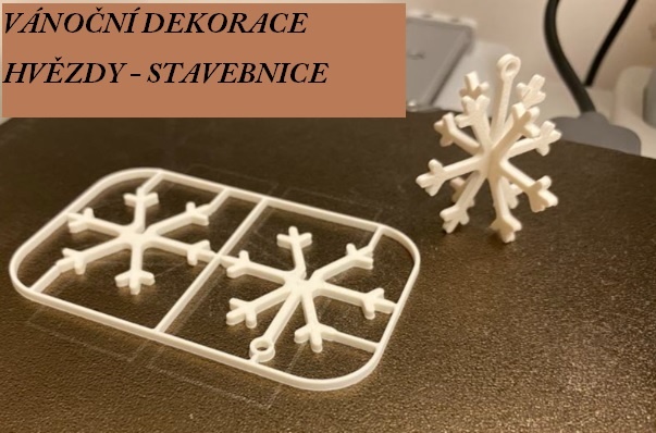 Vánoční dekorace hvězda