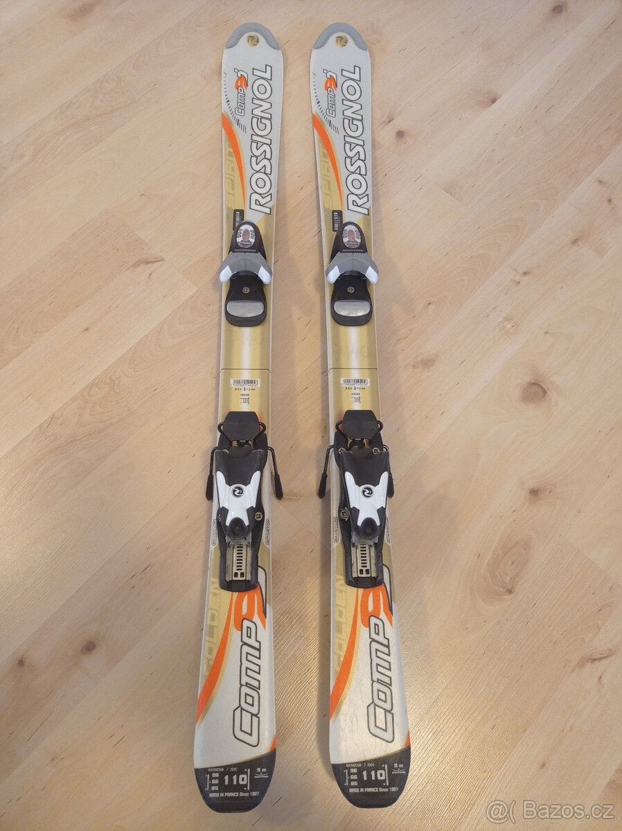 Dětské sjezdové lyže Rossignol Comp 9j - 110 cm