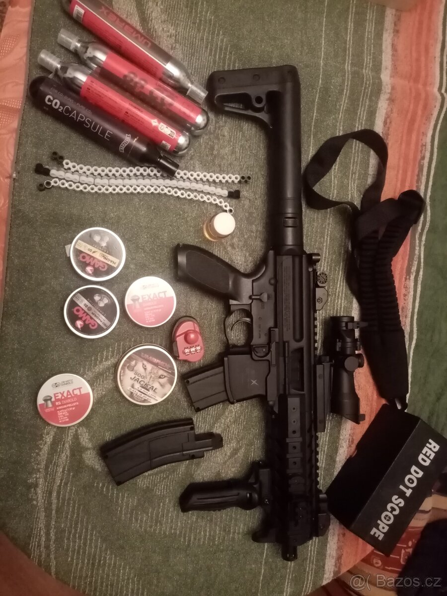 Vzduchovka za detektor kovu