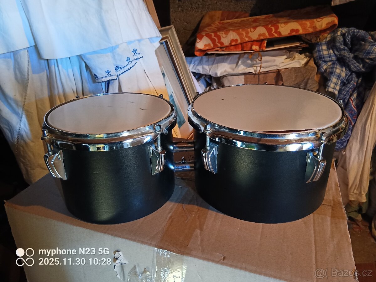 Retro bicí bubny stojany