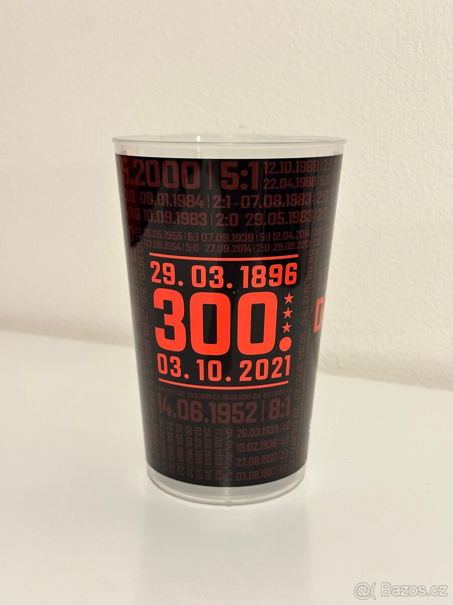 Sběratelský kelímek Sparta Praha 300.derby