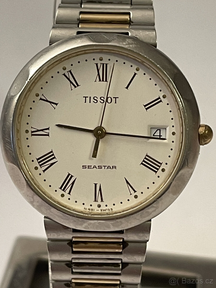 Damské hodinky Tissot, čiselník 30mm. Plně funkční.