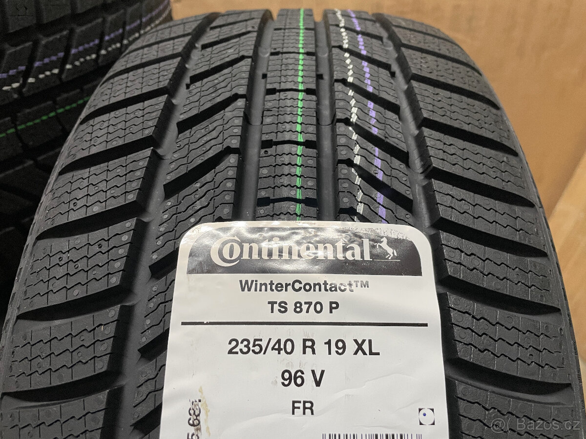NOVÉ CONTINENTAL WINTERCONTACT TS870P 235/40/19 96V R.V 2025
